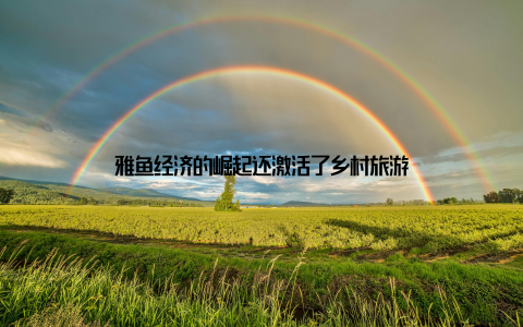 雅鱼经济的崛起还激活了乡村旅游
